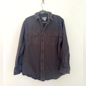 Carhartt grey button-down shirt size medium